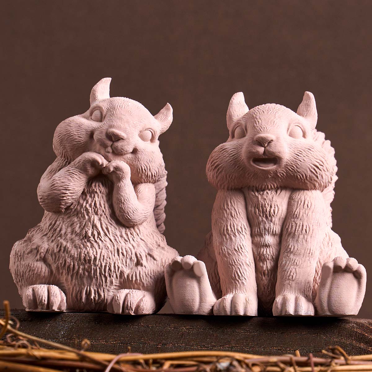 Soap Making Art - 3D Eichhörnchen Kerze Form DIY Niedlichen