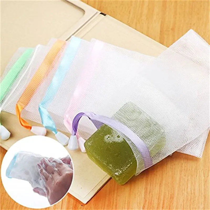 Soap Making Lab - Seifenschaumnetztasche zum Aufhängen, Netzhandschuh für Dusche,