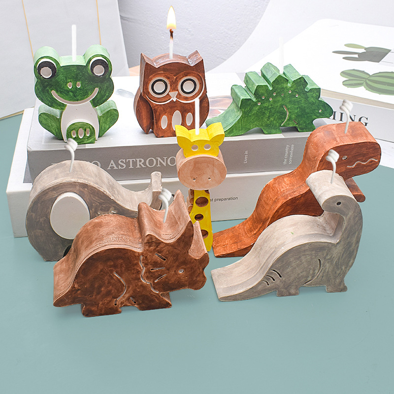 Soap Making Art - Tiere, Dinosaurier Handwerk Kunst Kerze Form