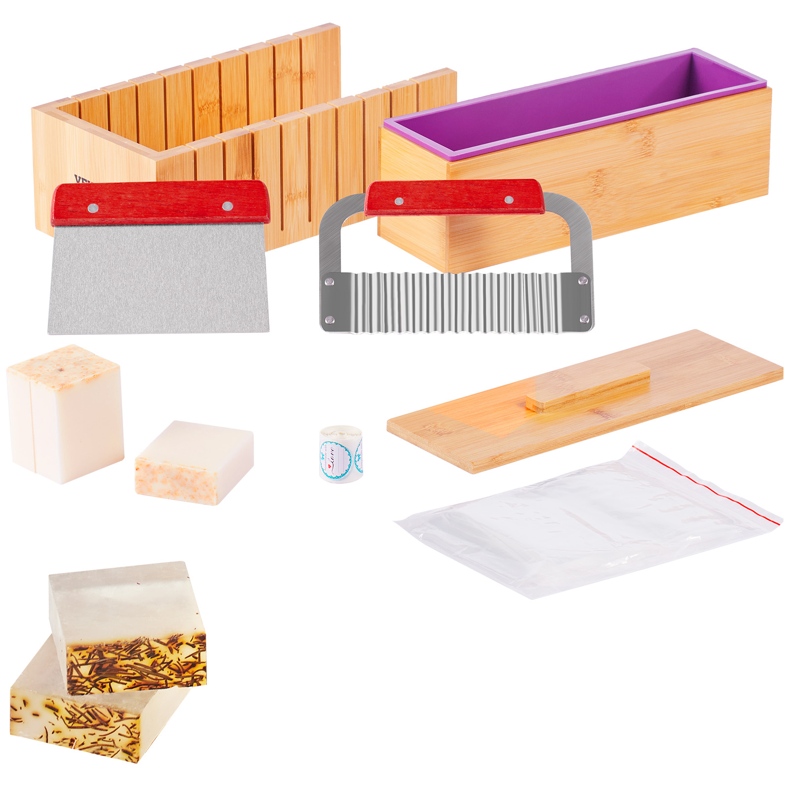 Soap Making Equipment For Beginners - VEVOR Seifenschneider Set Seife Selb Machen