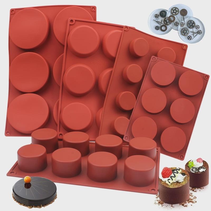 Soap Making Equipment For Beginners - Runde Silikon-Seifenform DIY Handgemachtes Seifenherstellungswerkzeug Silikonform