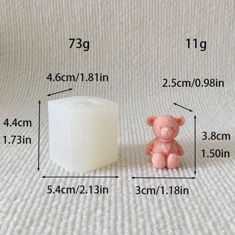 Mini Liebe Bär Kerze Silikon F – Soap Making Equipment For Beginners Bewertung und Preis