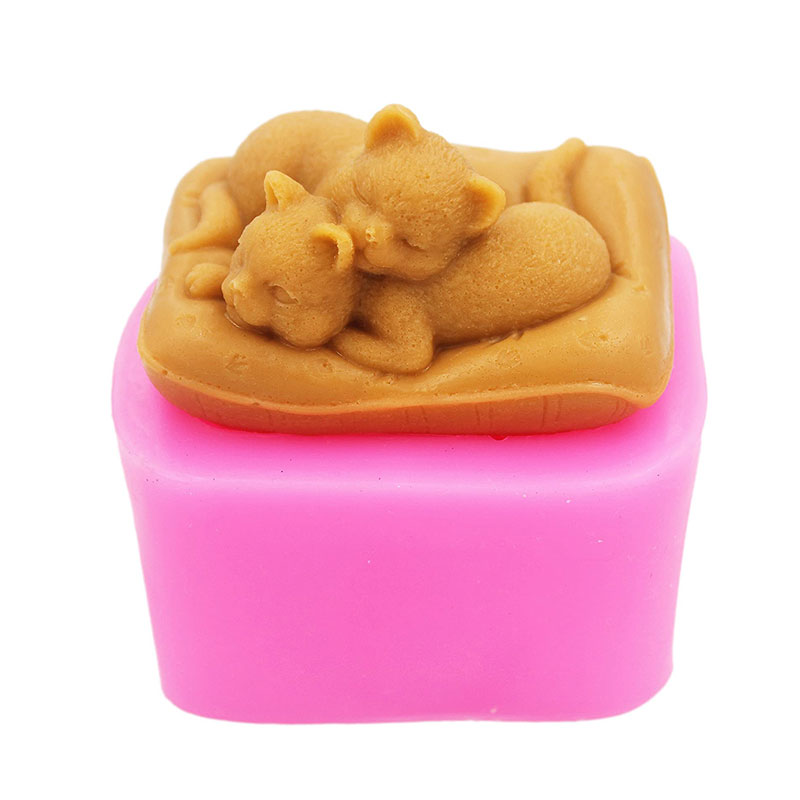 Nicht-Stick Silikon Katze Form – Soap Making Art Bewertung und Preis