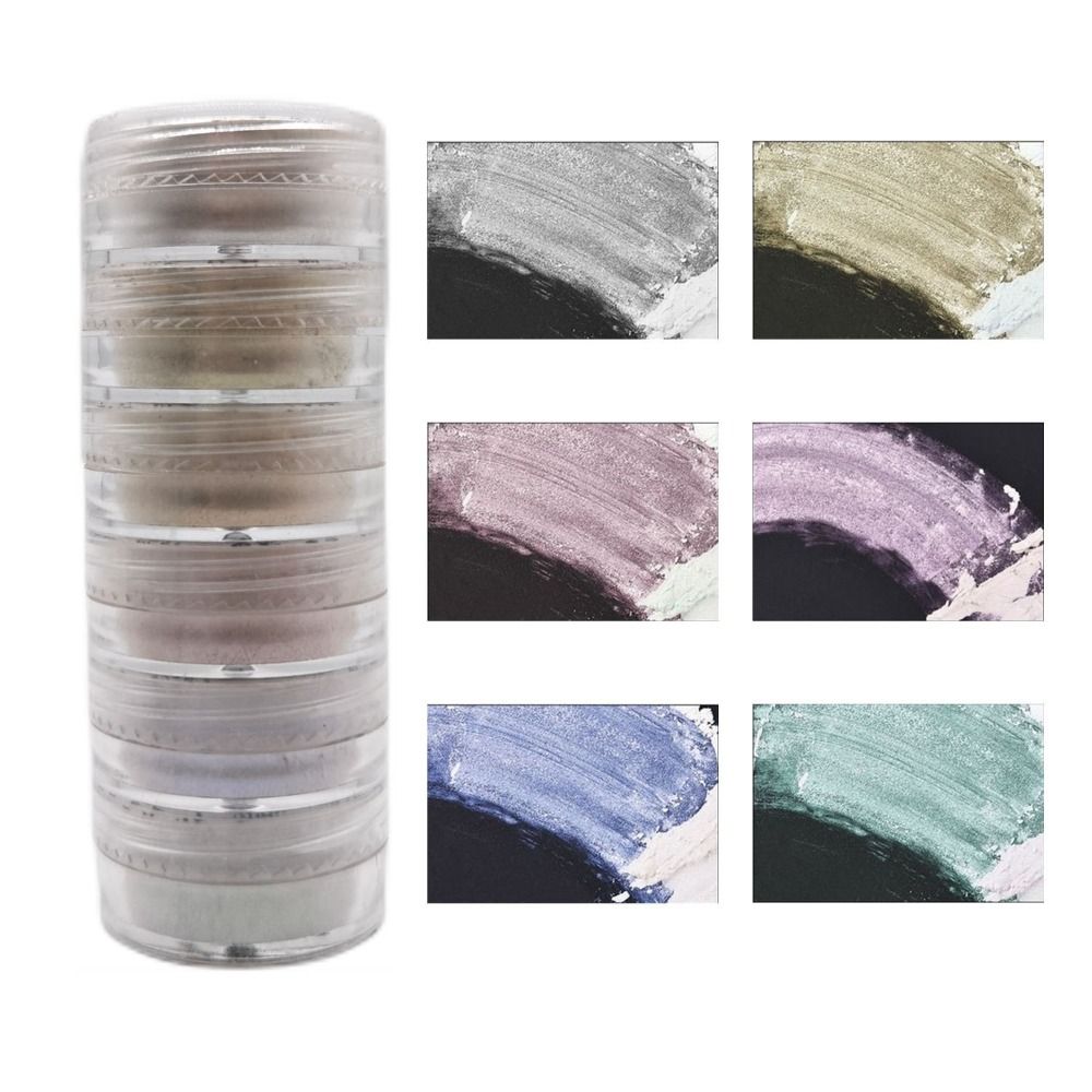 6 Farben/Set Glitzer-Mica-Pulv – Soap Making Art Bewertung und Preis