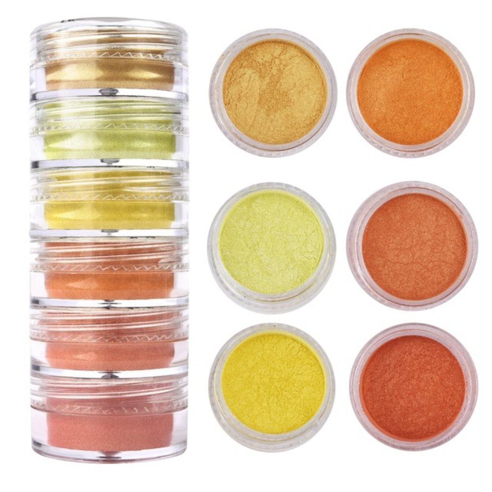6 Farben/Set Glitzer-Mica-Pulv – Soap Making Art Bewertung und Preis