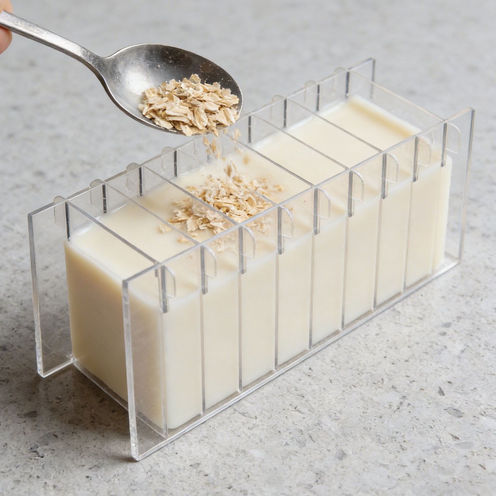 Transparente Acryl-Seifenform- – Soap Making Cold Process Bewertung und Preis