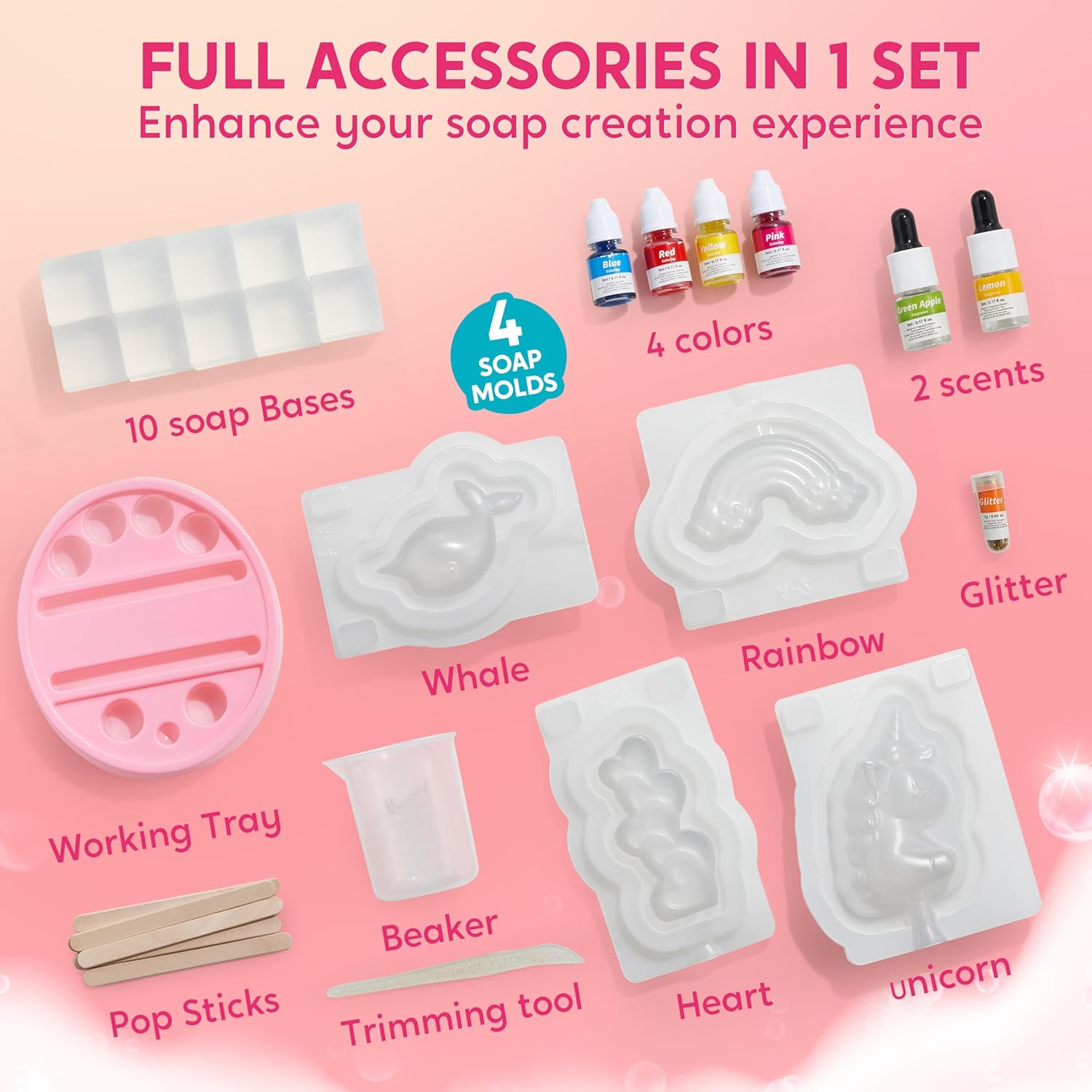 JOYFY Einhorn-Seifenherstellun – Soap Making Equipment For Beginners Bewertung und Preis