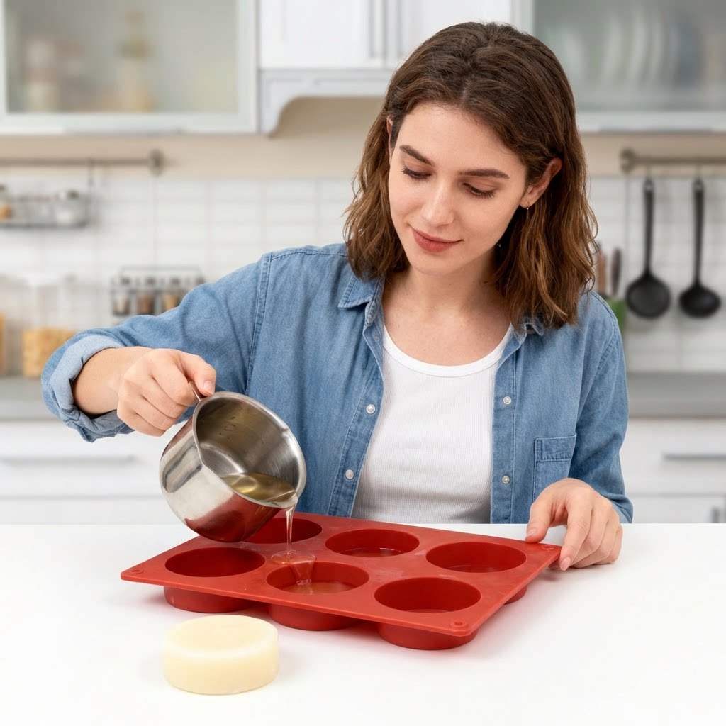 Runde Silikon-Seifenform DIY H – Soap Making Equipment For Beginners Bewertung und Preis